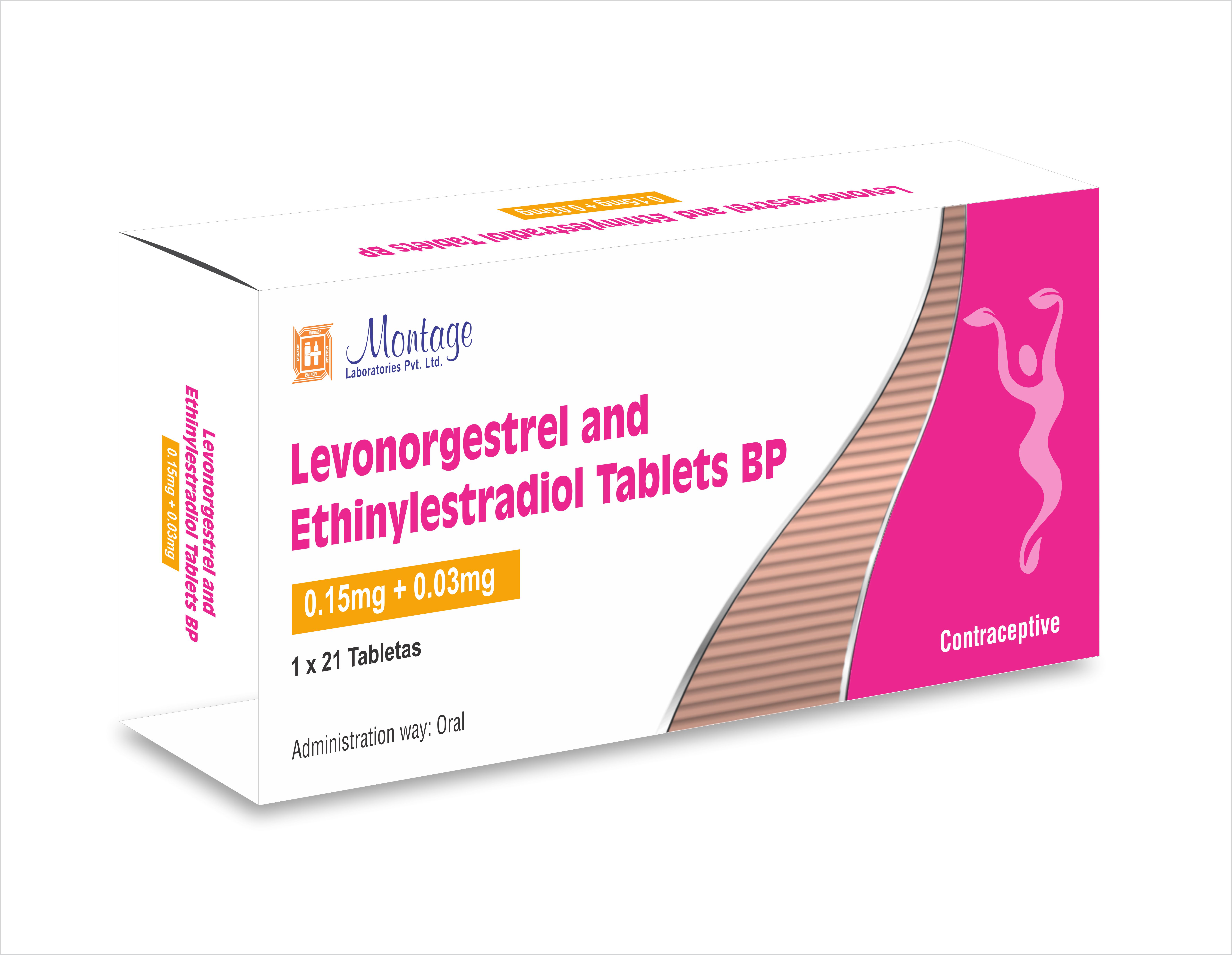 21 Tablets Of Levonorgestrel 0.15 Mg + Ethinyloestradiol 0.03 Mg With 7 Tablets Of Ferrous Fumarate 75 Mg Eq. To Elemental Iron 24.375 Mg Combipack