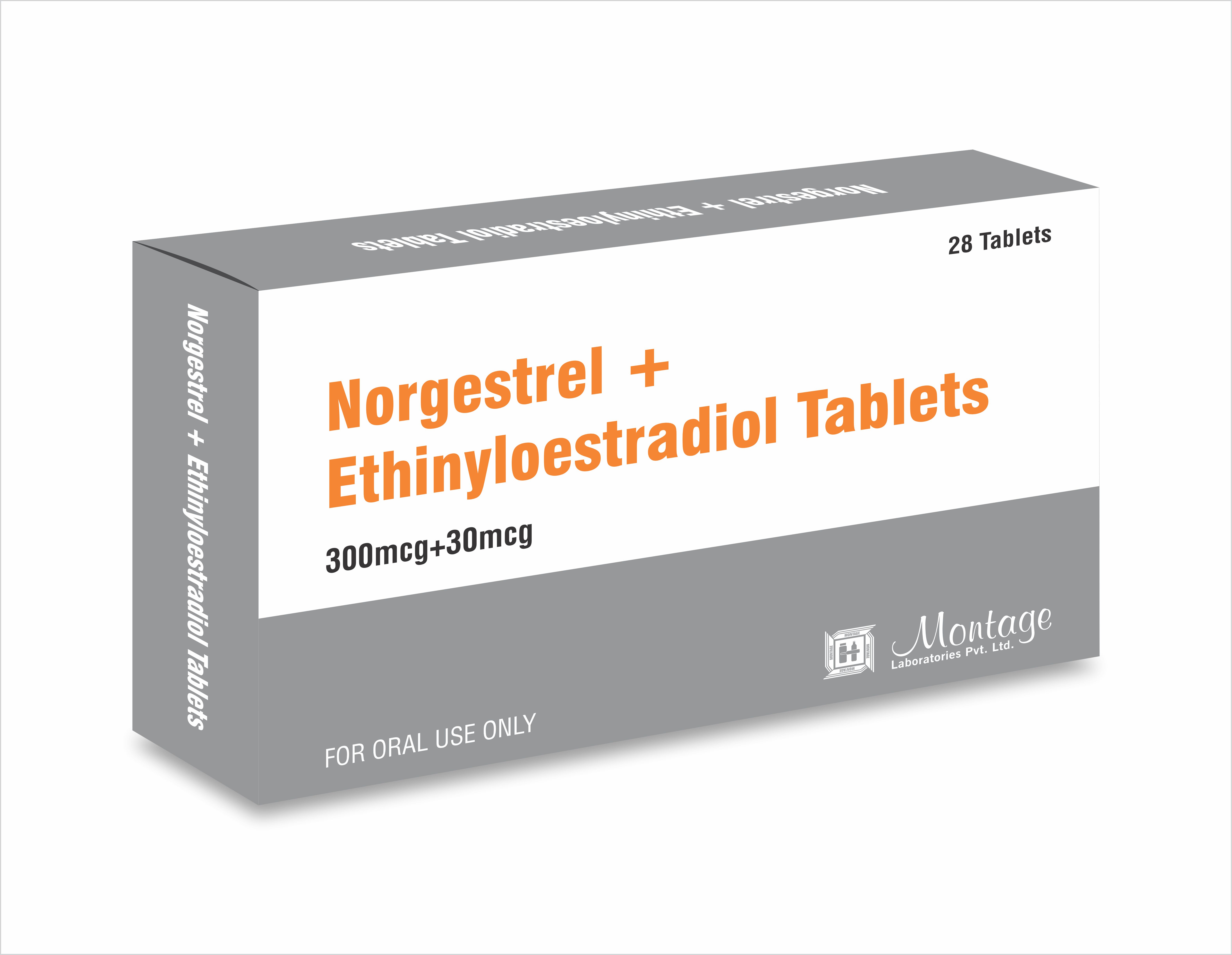 Norgestrel + Ethinyloestradiol Tablets