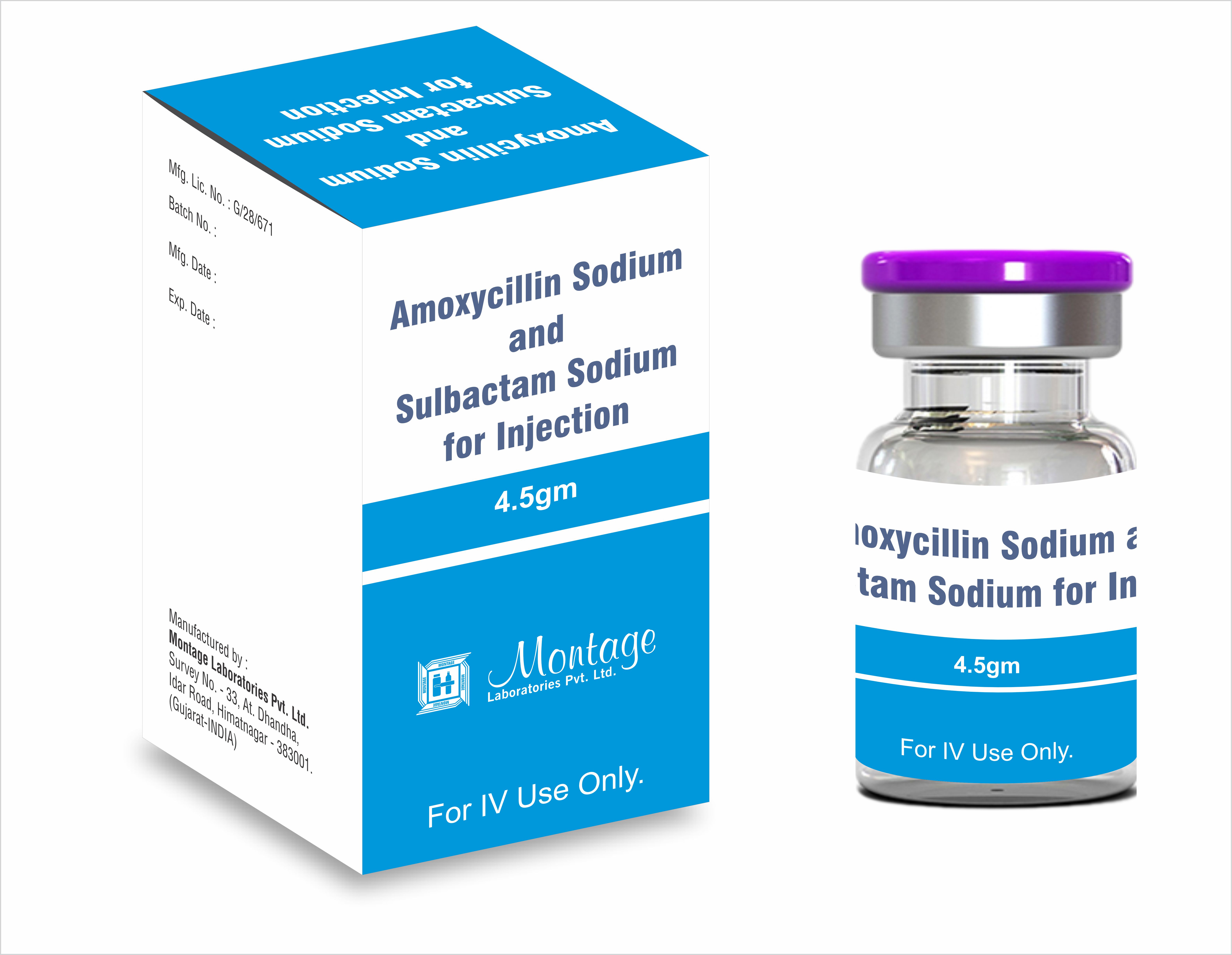 Amoxycillin + Sulbactam Injection