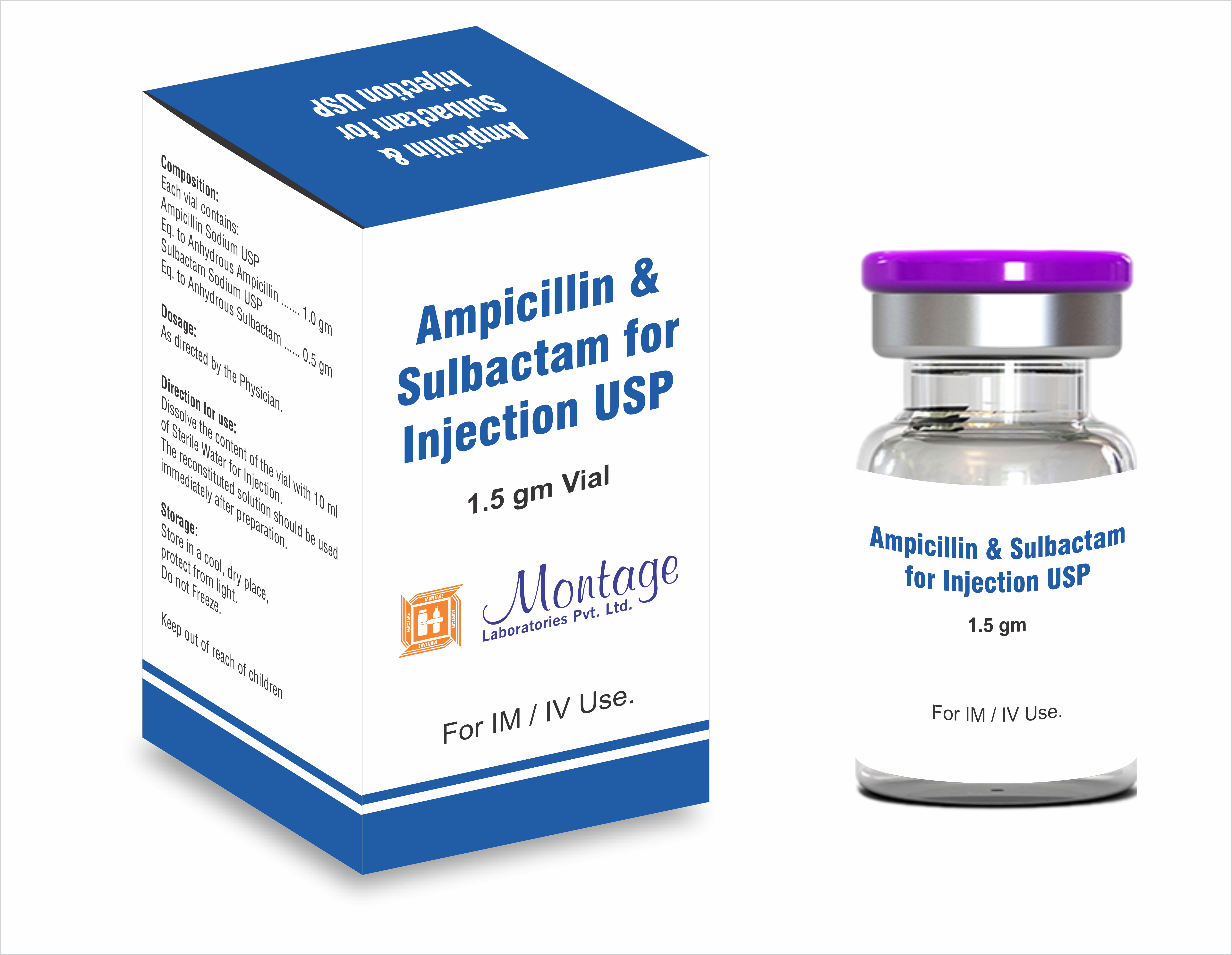 Ampicillin + Sulbactam Injection