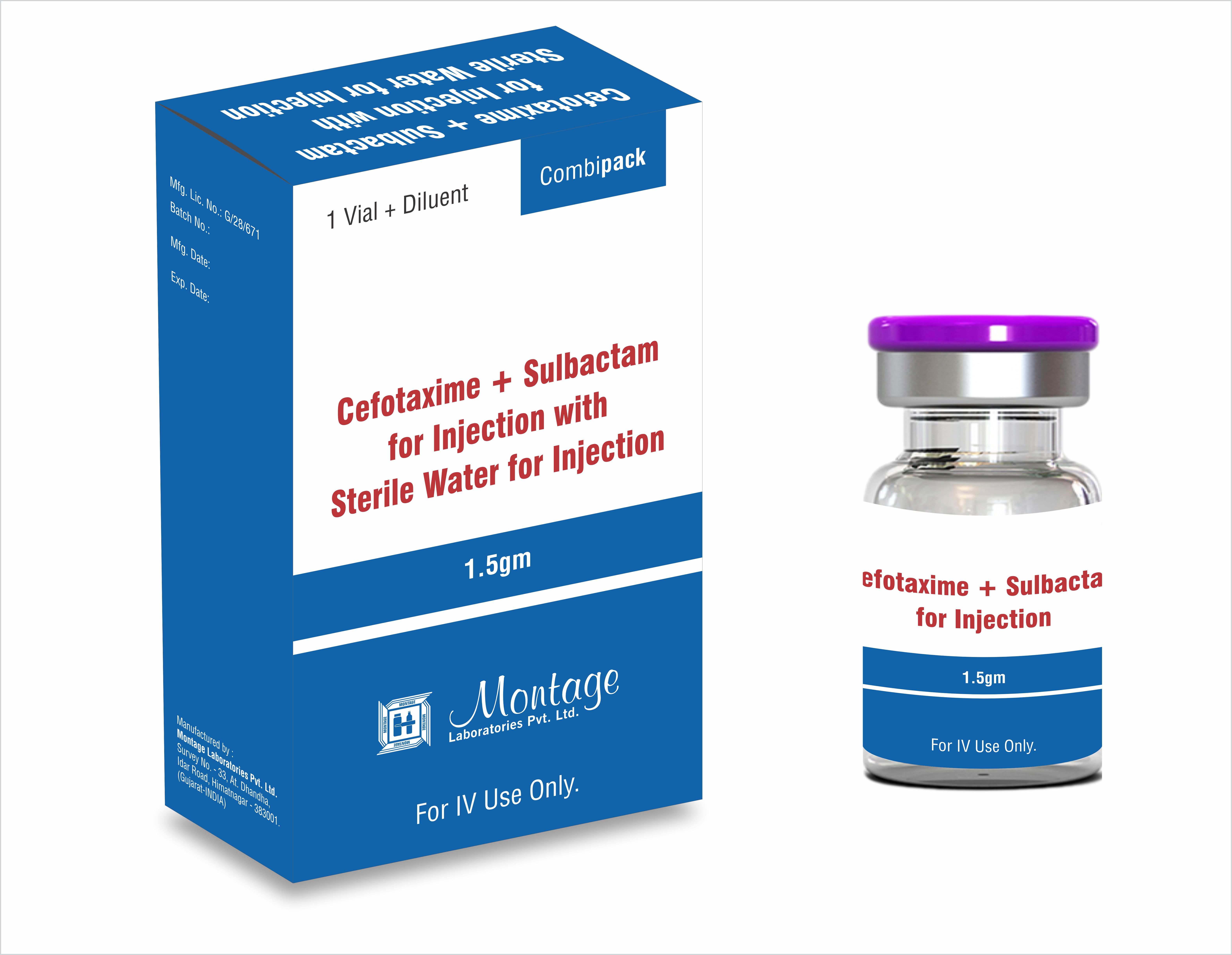 Cefotaxime + Sulbactam Injection