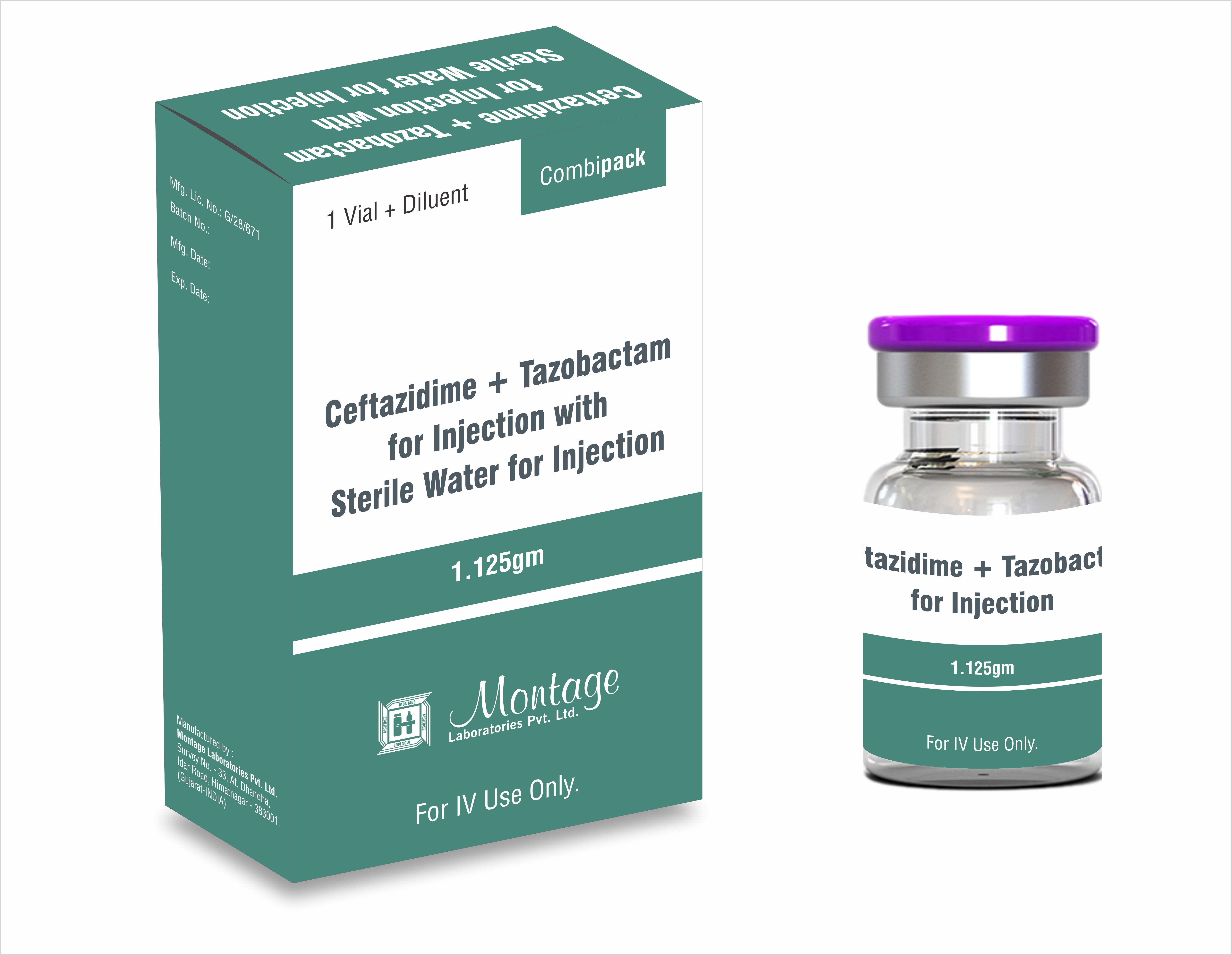 Ceftazidime + Tazobactam Injection