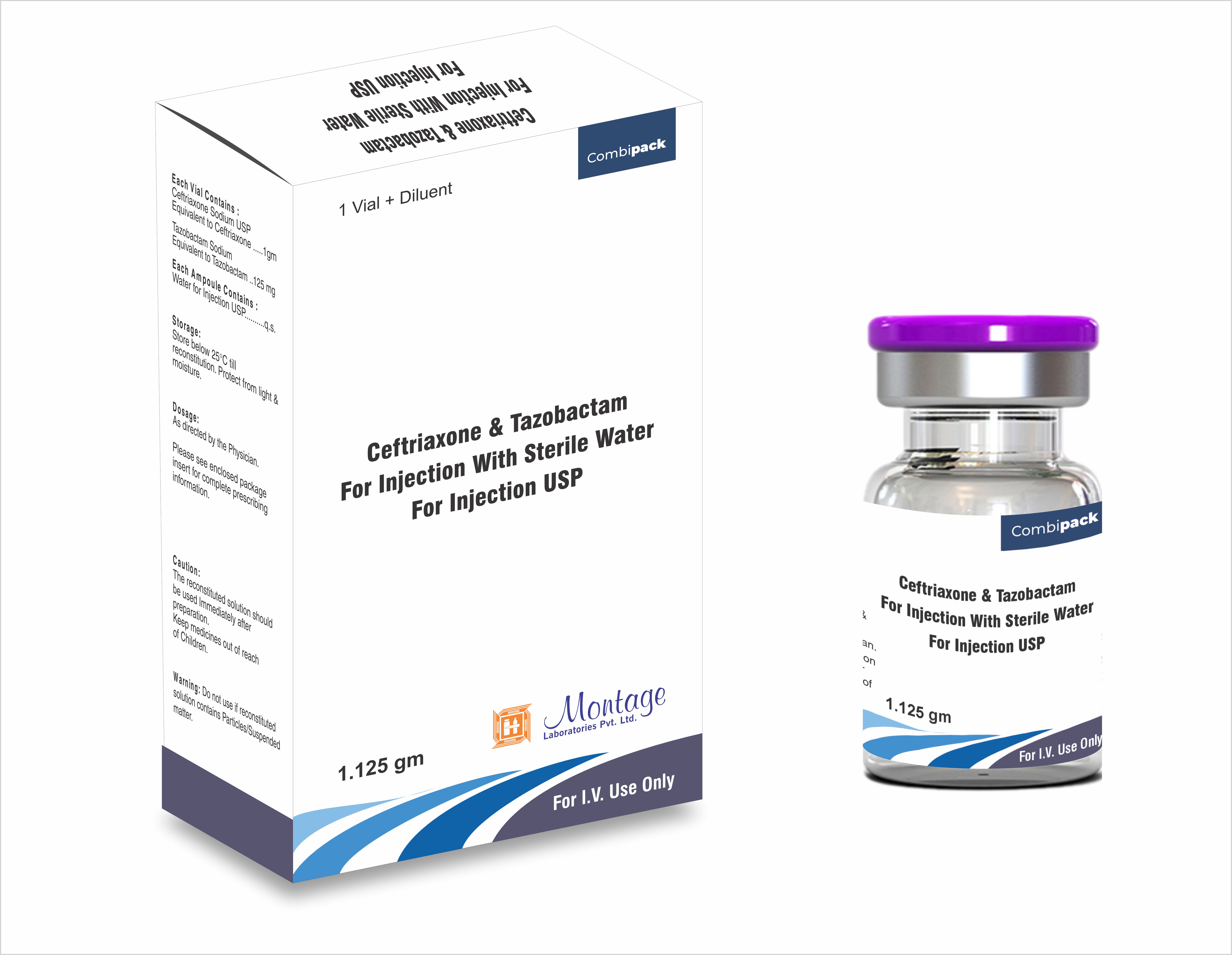 Ceftriaxone + Tazobactam Injection 