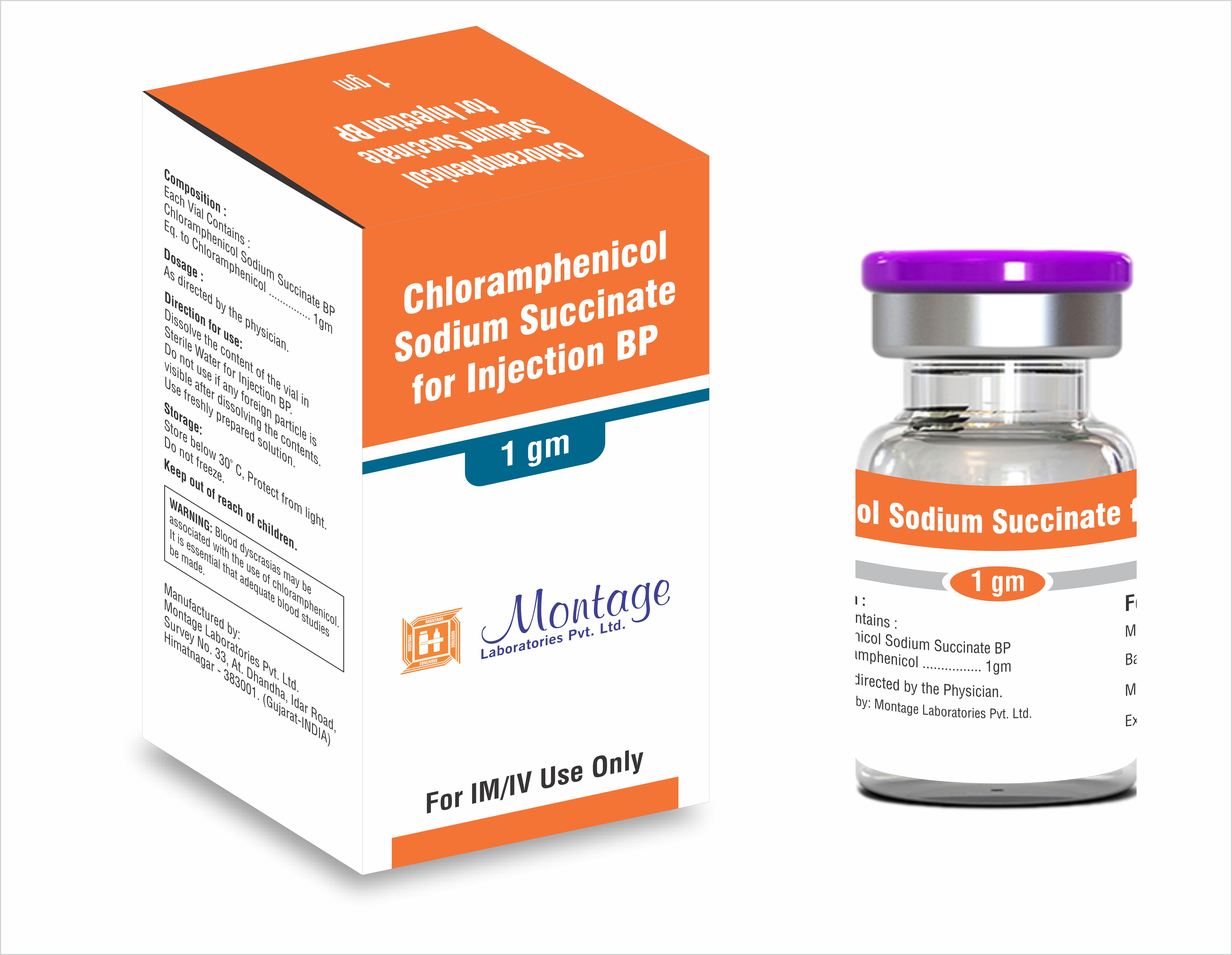 Chloramphenicol Sod. Succinate Injection