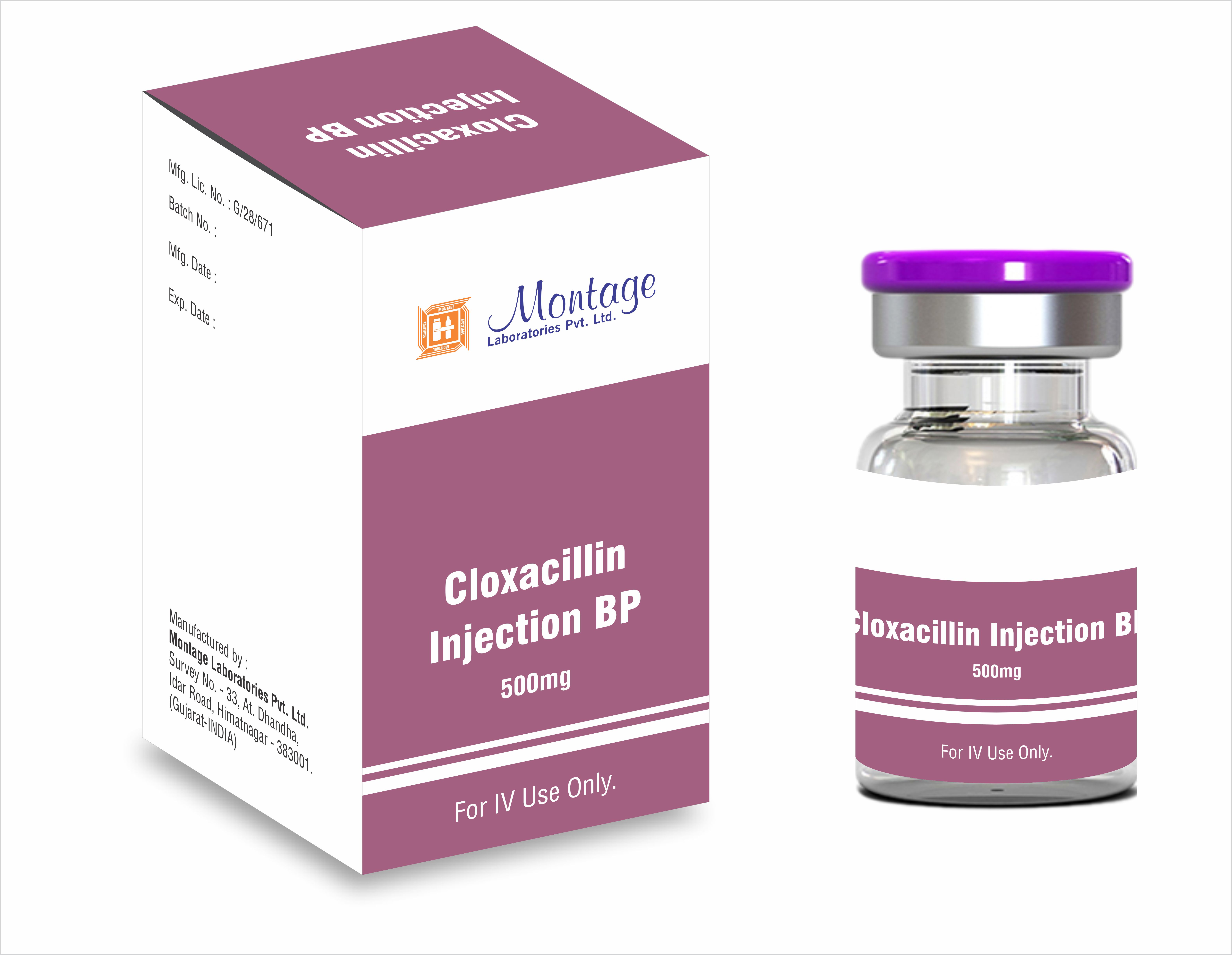 Cloxacillin Injection