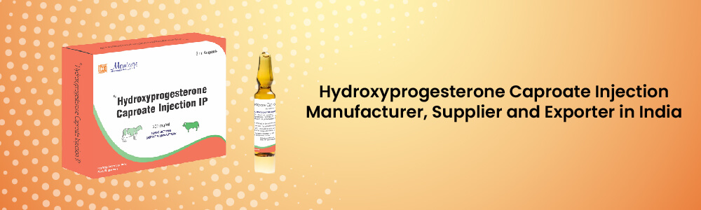 Hydroxyprogesterone Caproate Injection Manufacturer, Supplier And Exporter In India