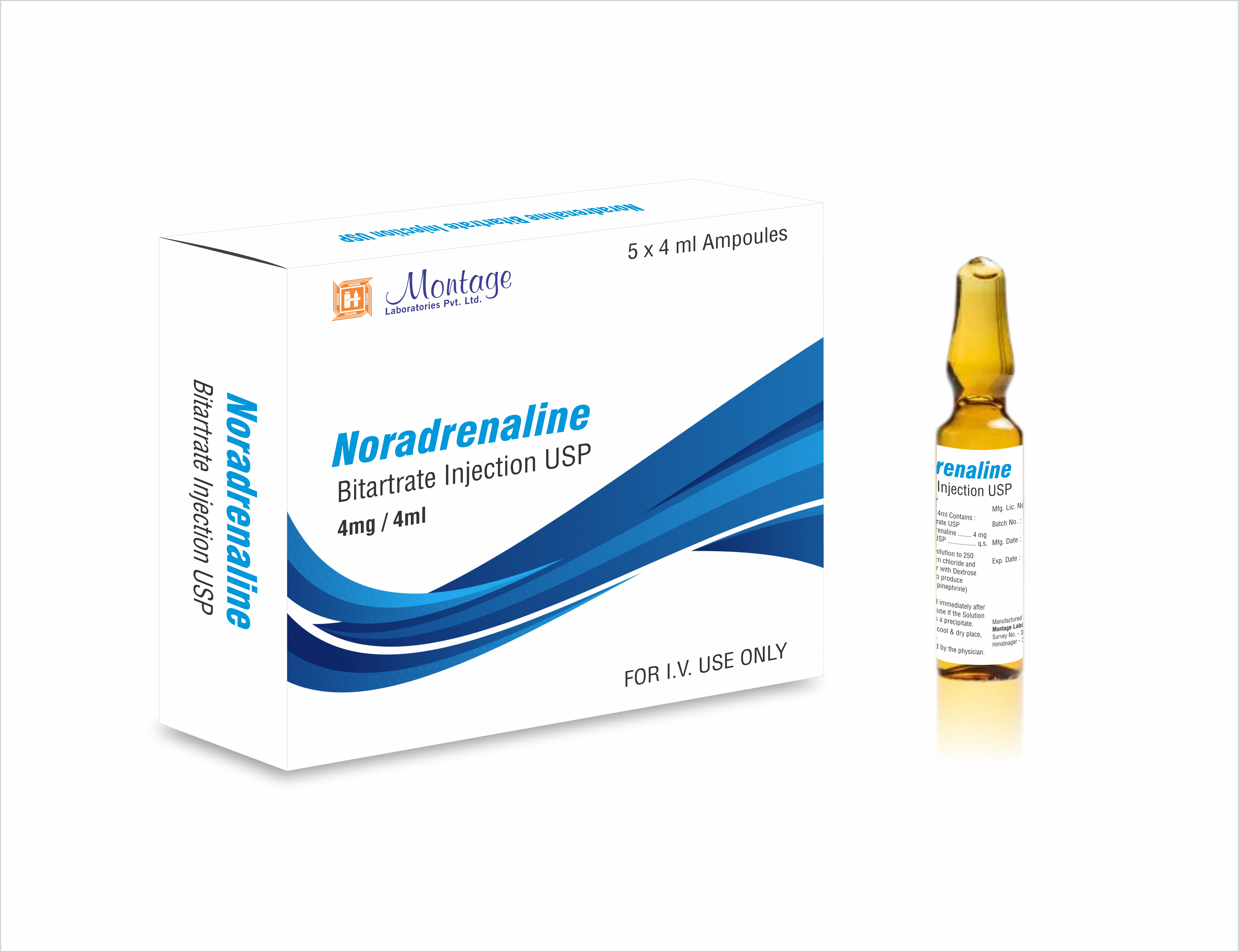 Noradrenaline Bitartrate Injection