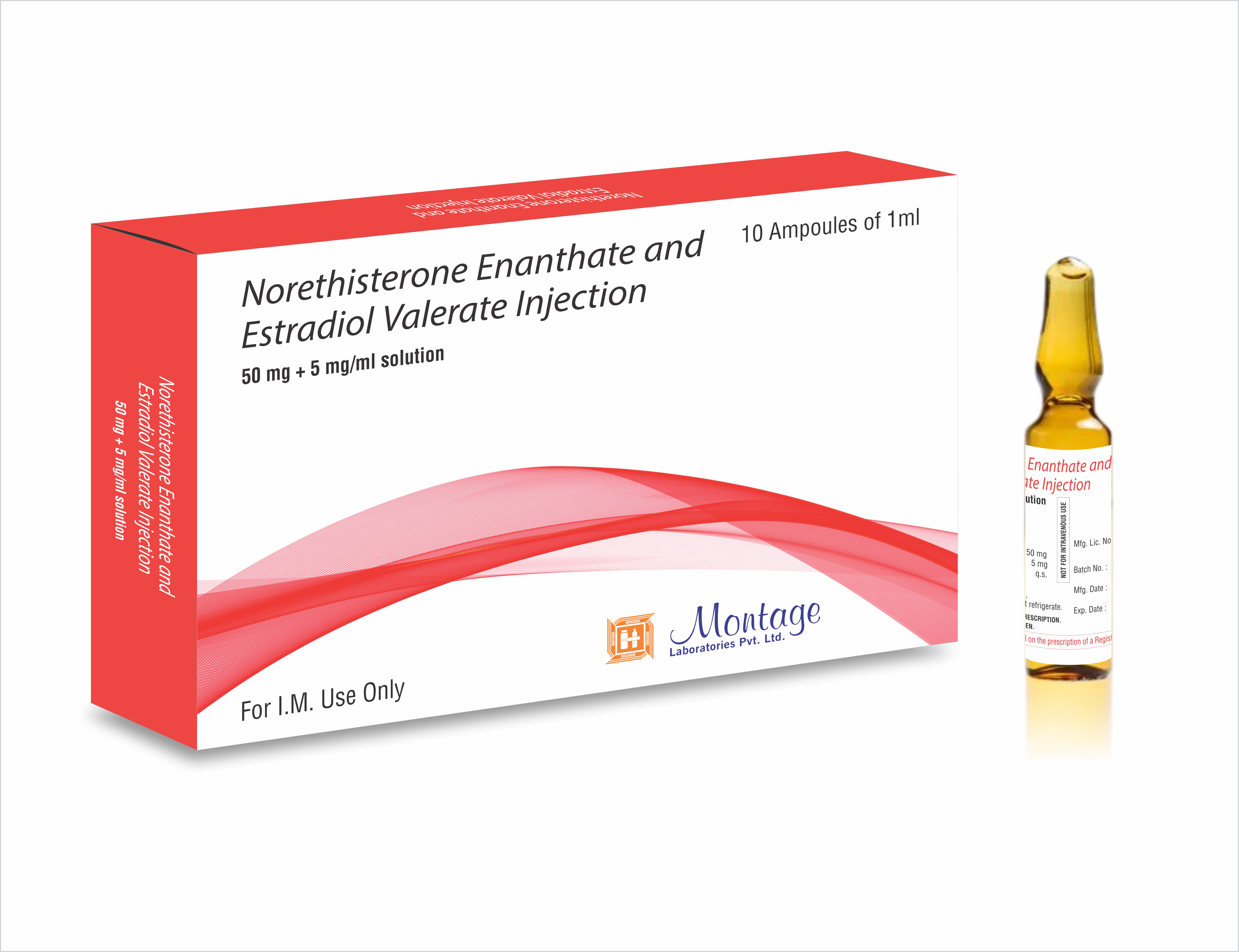 Norethisterone Enanthate  + Estradiol Valerate Injection