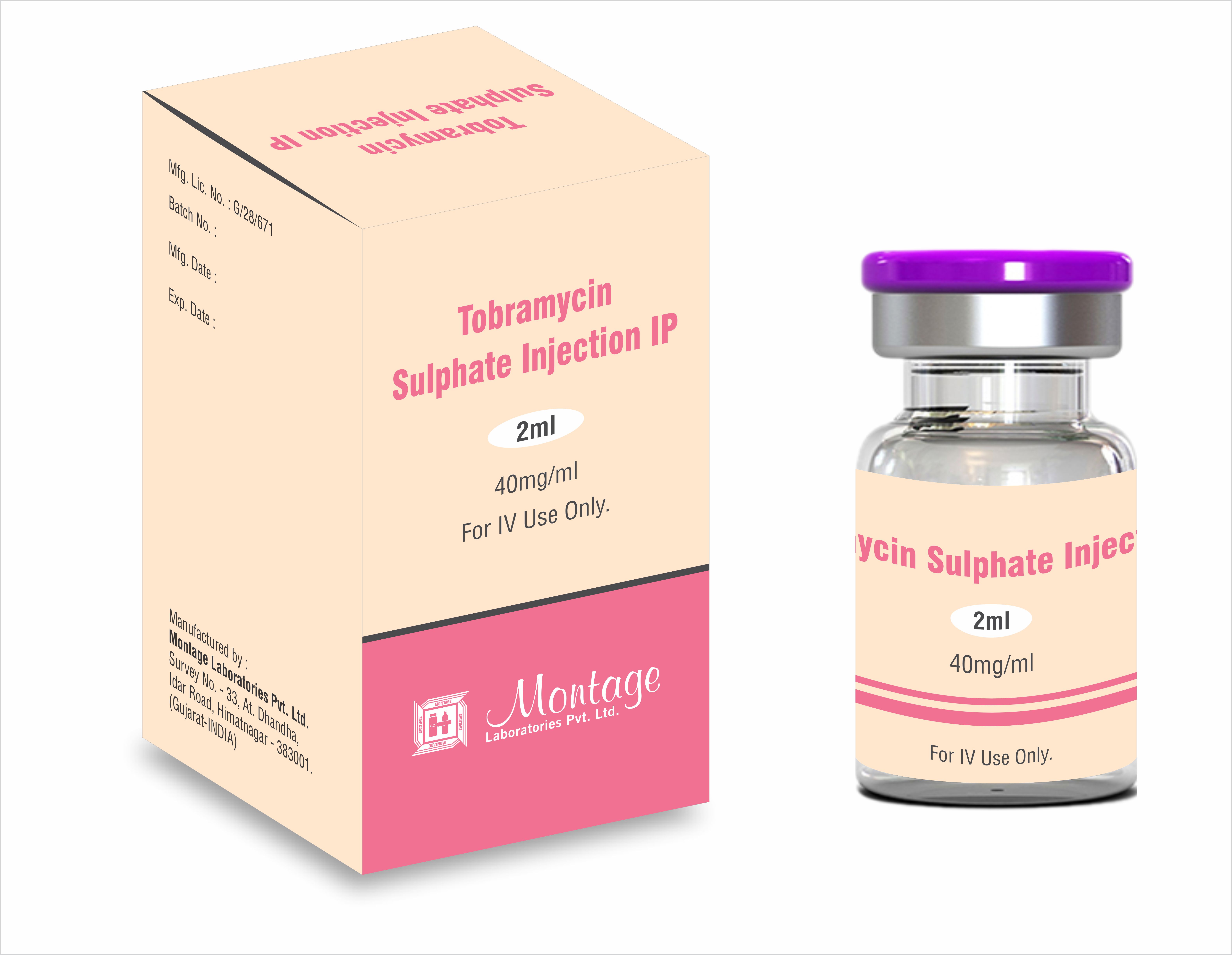 Tobramycin Sulphate Injection